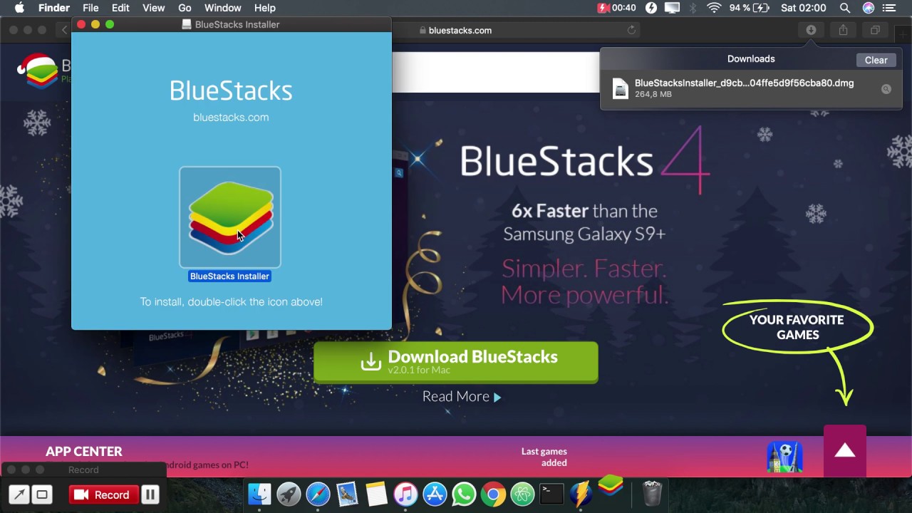 Bluestacks old version mac